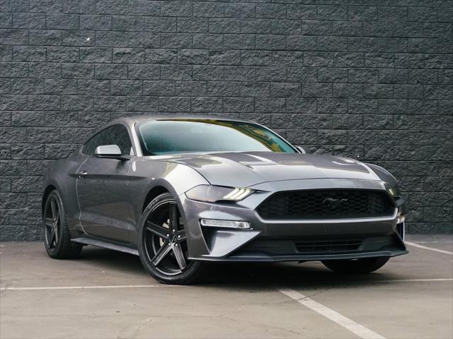 used 2018 Ford Mustang car, priced at $15,689