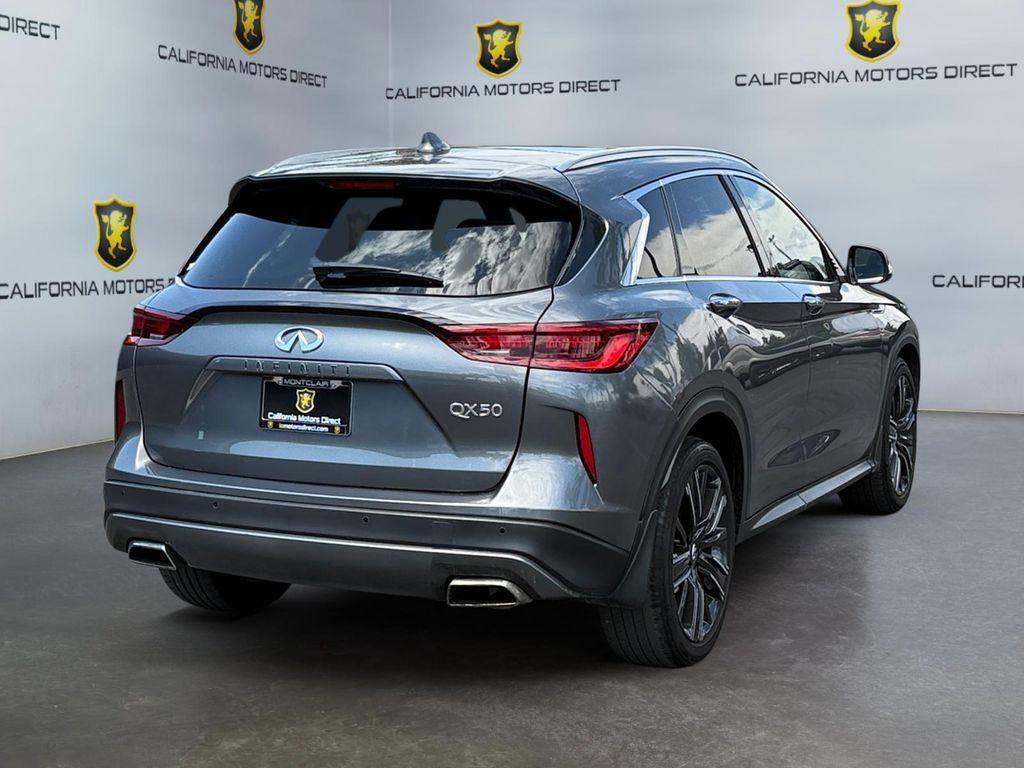 used 2022 INFINITI QX50 car, priced at $26,299