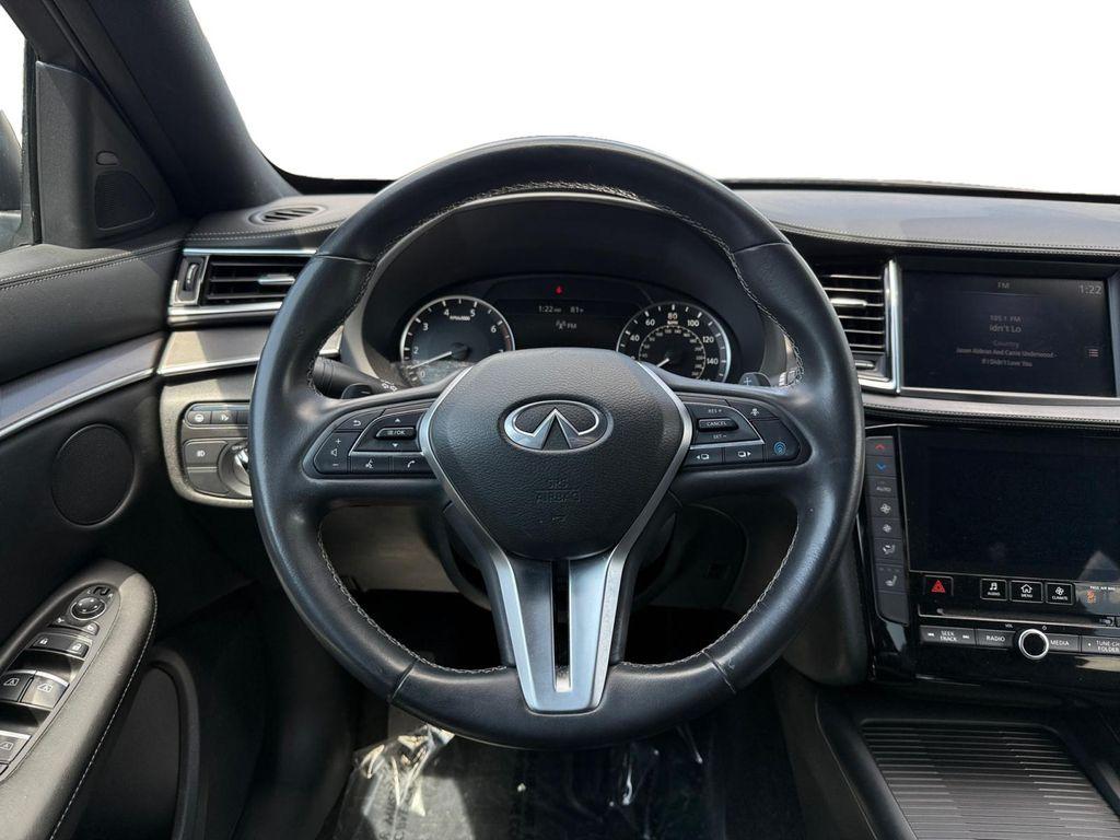 used 2022 INFINITI QX50 car, priced at $26,299
