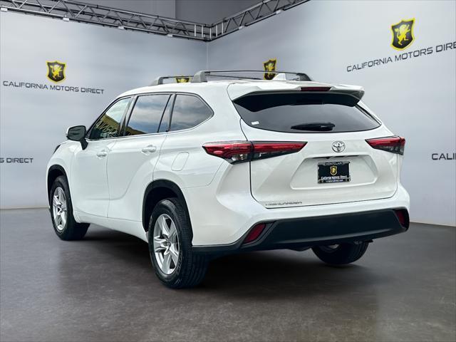 used 2021 Toyota Highlander car, priced at $25,299
