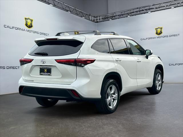 used 2021 Toyota Highlander car, priced at $25,299
