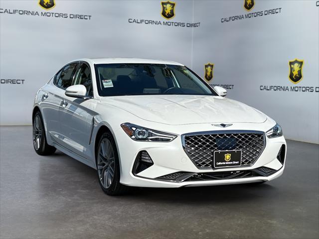 used 2021 Genesis G70 car, priced at $24,999