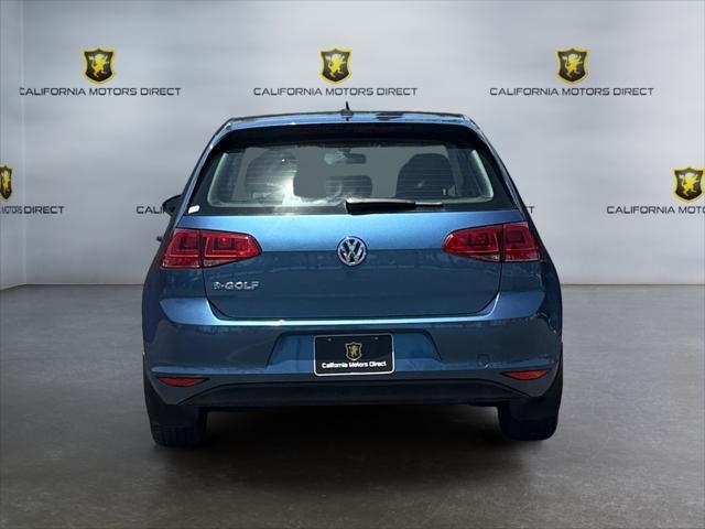 used 2016 Volkswagen e-Golf car, priced at $8,399