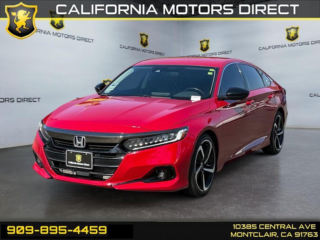 used 2021 Honda Accord car, priced at $21,499
