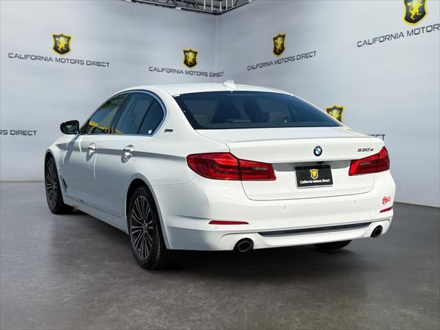 used 2018 BMW 530e car, priced at $23,399
