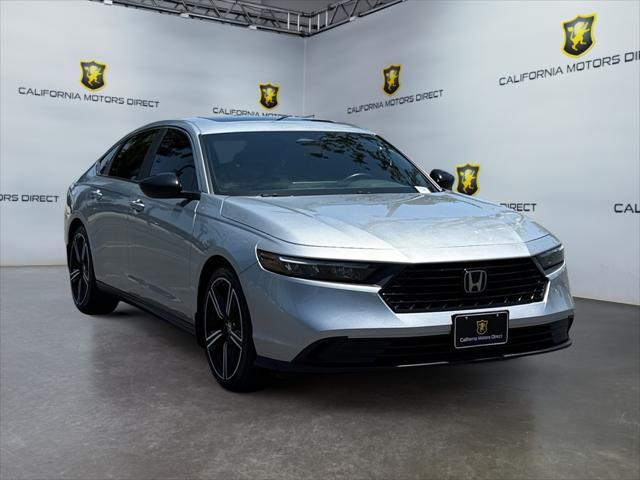 used 2024 Honda Accord Hybrid car, priced at $28,399