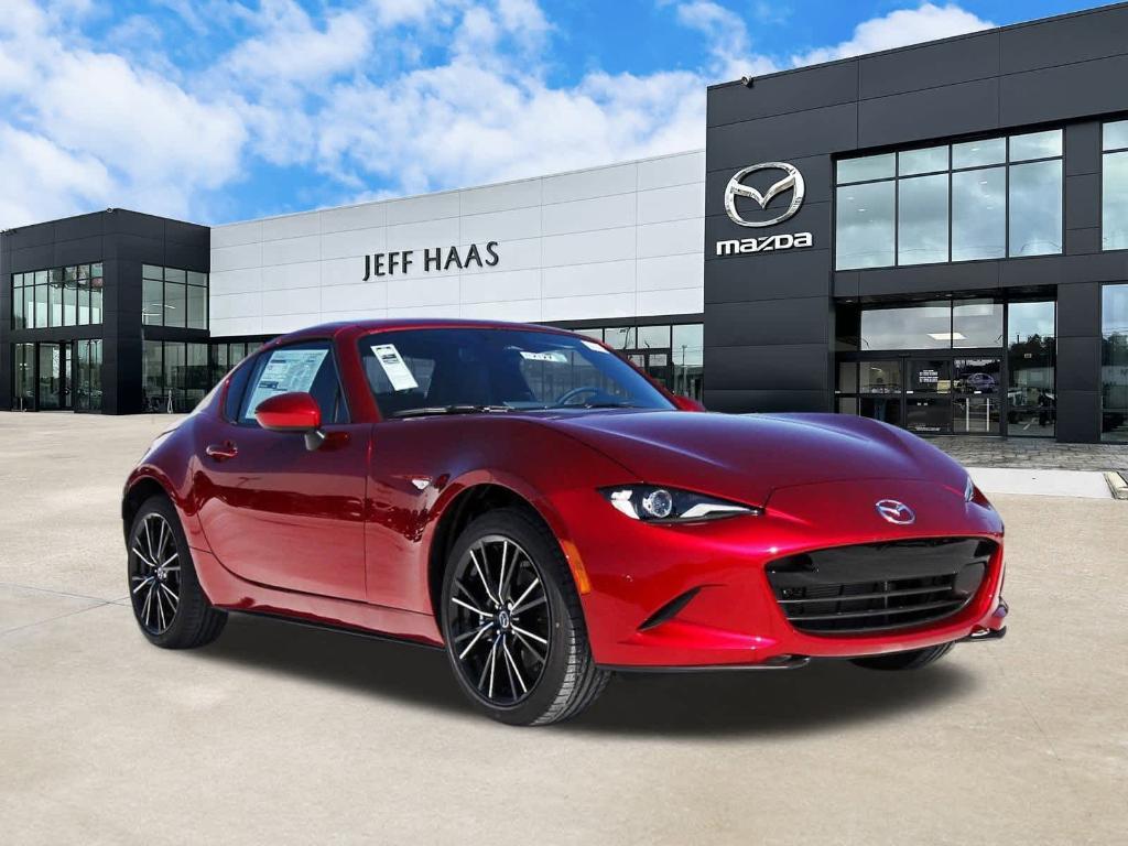 new 2024 Mazda MX-5 Miata RF car, priced at $40,155