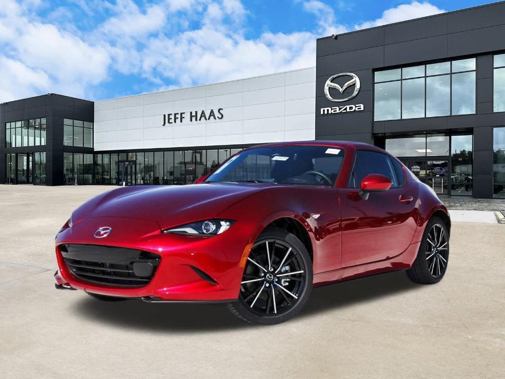 new 2024 Mazda MX-5 Miata RF car, priced at $40,155