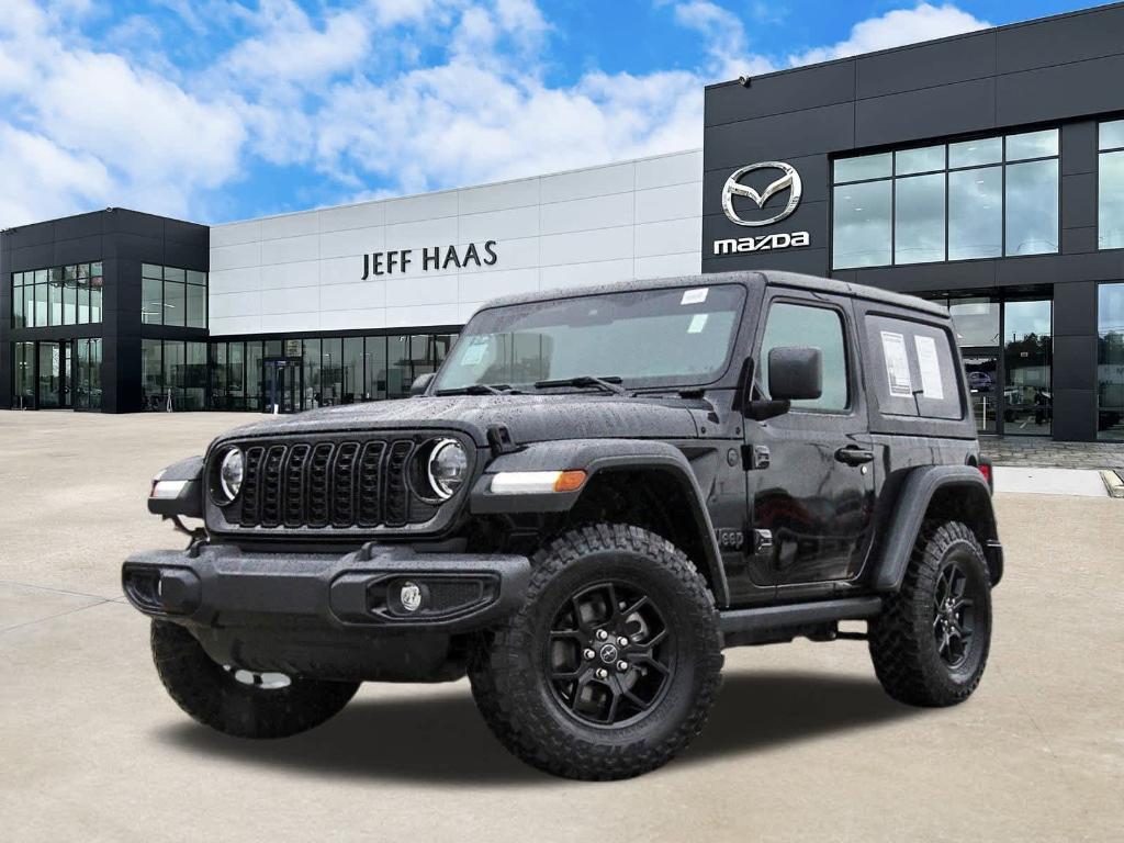 used 2024 Jeep Wrangler car, priced at $38,998