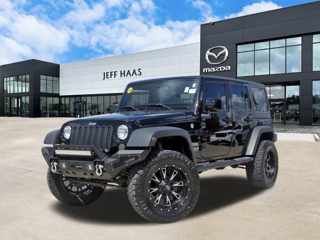 used 2016 Jeep Wrangler Unlimited car, priced at $21,998