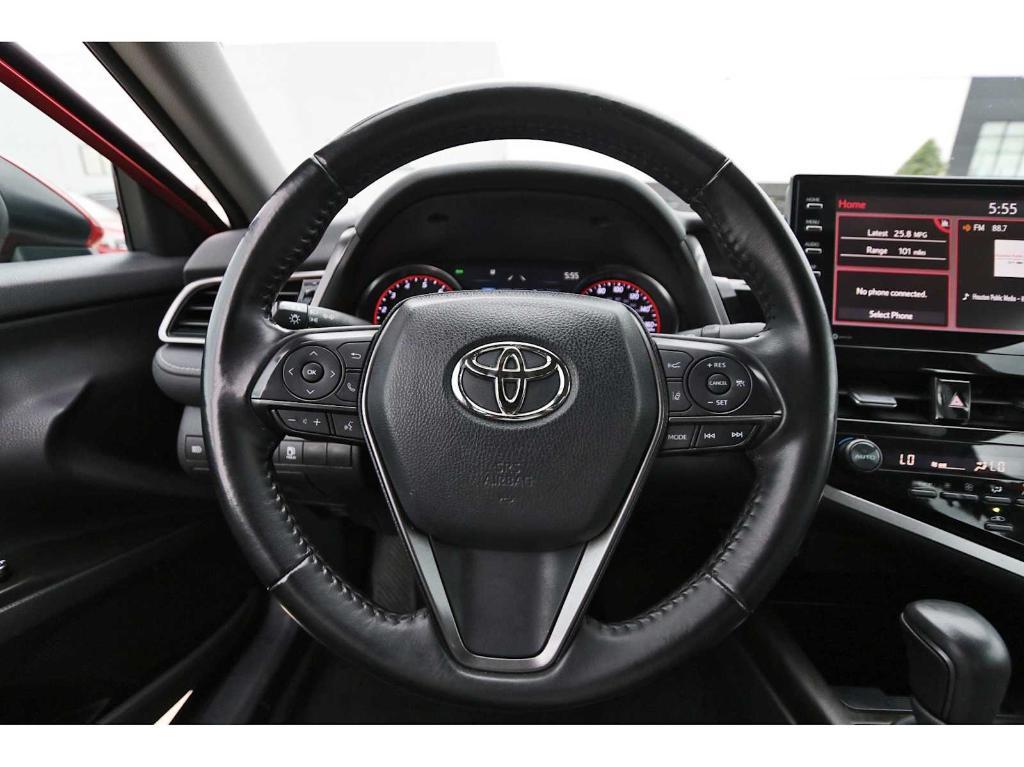 used 2021 Toyota Camry car, priced at $25,448