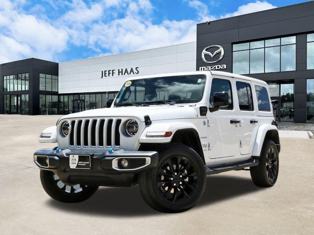 used 2022 Jeep Wrangler Unlimited 4xe car, priced at $31,998