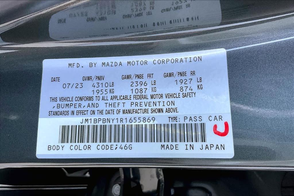new 2024 Mazda Mazda3 car, priced at $37,697