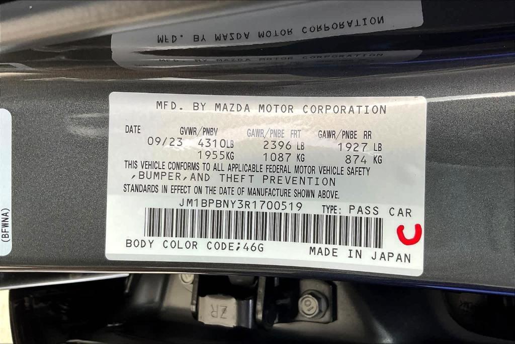 new 2024 Mazda Mazda3 car, priced at $37,577