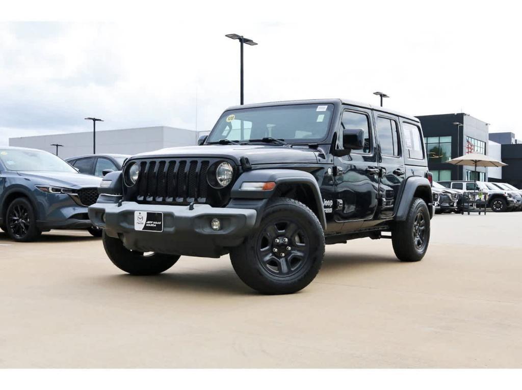 used 2018 Jeep Wrangler Unlimited car, priced at $21,998