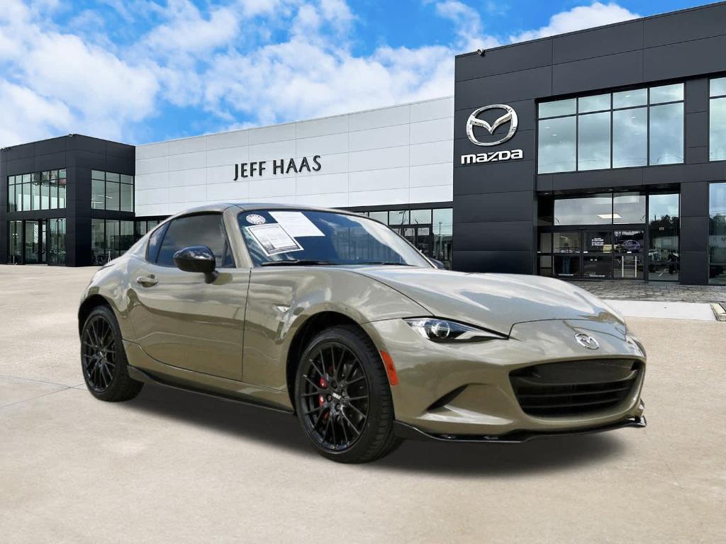 used 2024 Mazda MX-5 Miata RF car, priced at $34,998