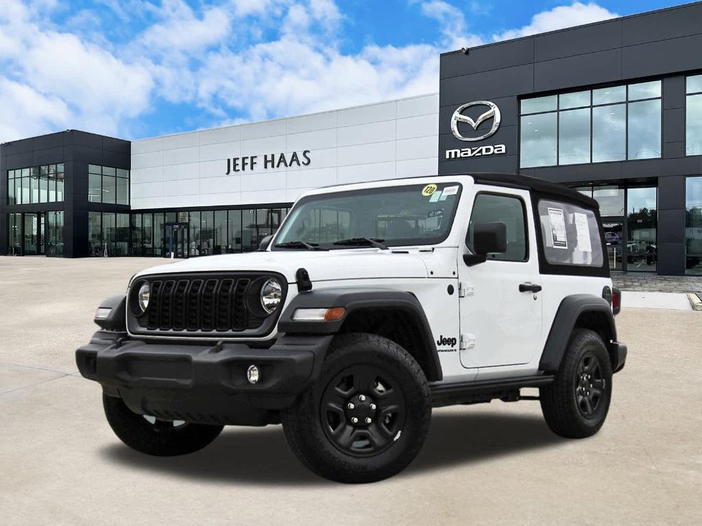 used 2024 Jeep Wrangler car, priced at $32,448