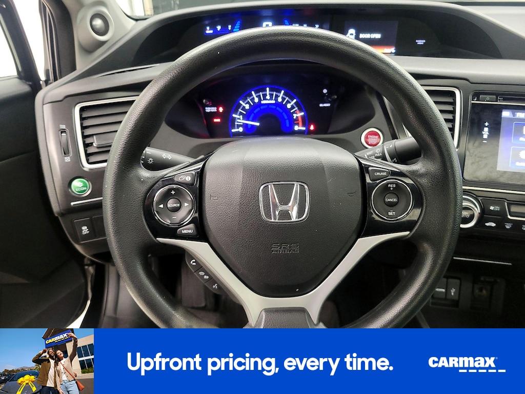 used 2015 Honda Civic car, priced at $14,998