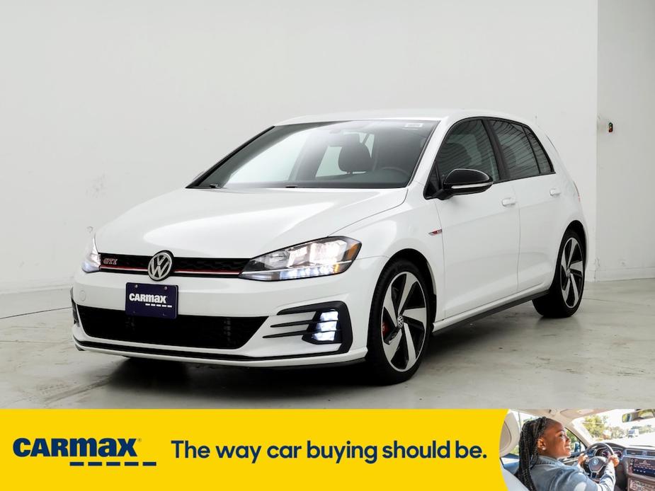 used 2021 Volkswagen Golf GTI car, priced at $29,998