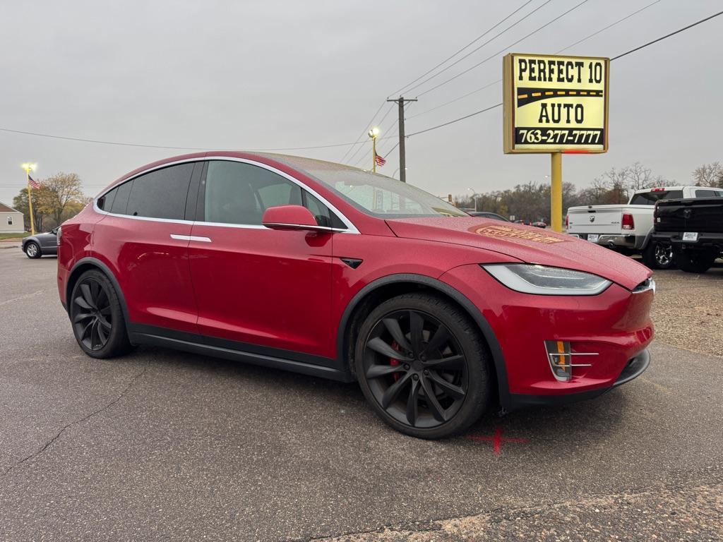 used 2017 Tesla Model X car, priced at $42,495