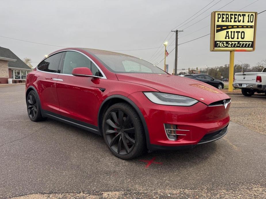 used 2017 Tesla Model X car, priced at $43,995