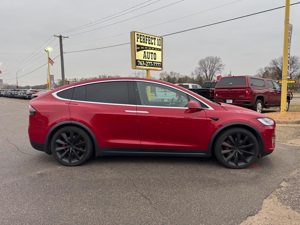 used 2017 Tesla Model X car, priced at $42,495