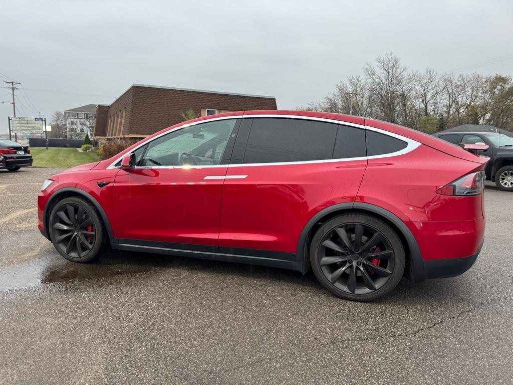 used 2017 Tesla Model X car, priced at $43,995