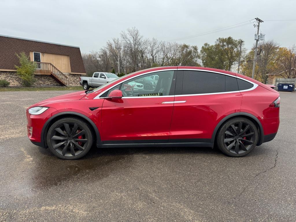 used 2017 Tesla Model X car, priced at $43,995