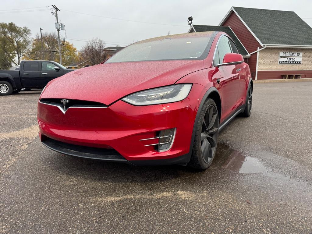 used 2017 Tesla Model X car, priced at $43,995