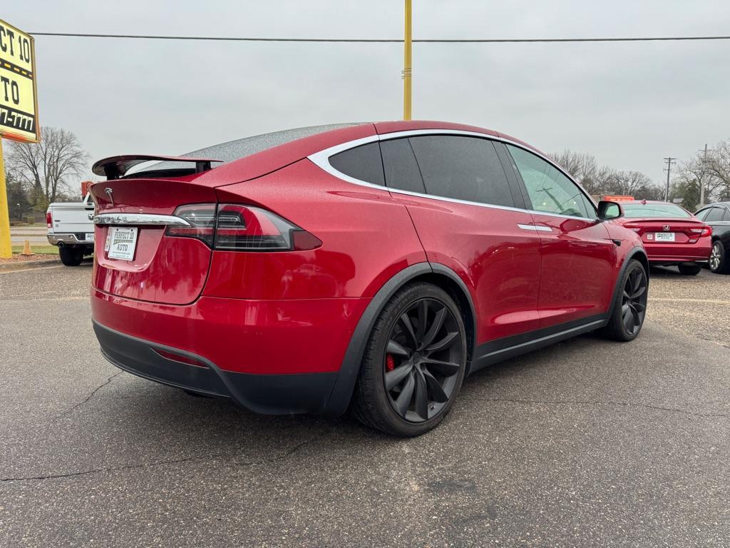 used 2017 Tesla Model X car, priced at $43,995