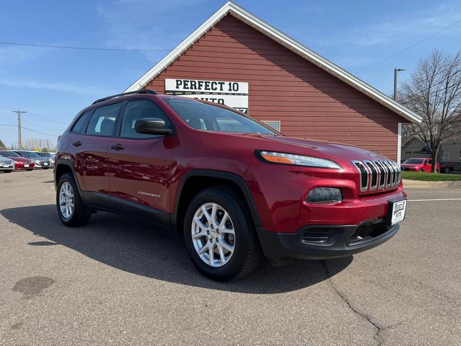 used 2015 Jeep Cherokee car, priced at $10,995