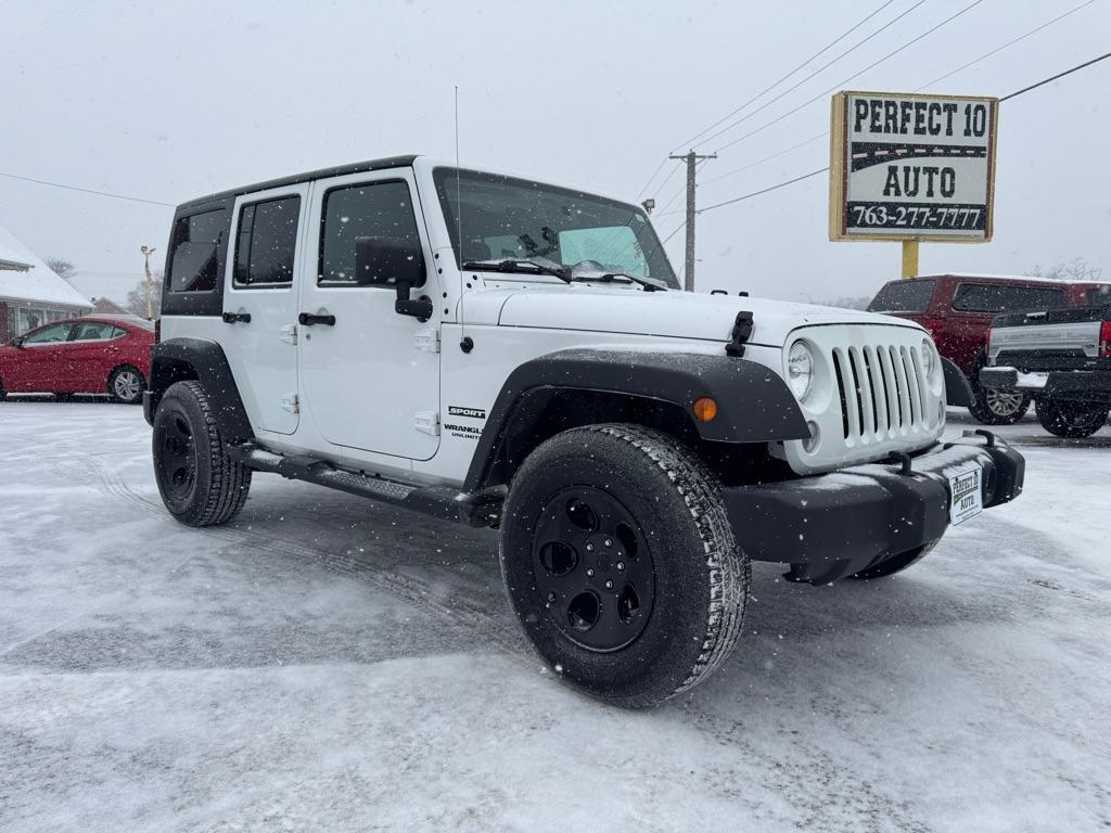 used 2017 Jeep Wrangler Unlimited car, priced at $17,995