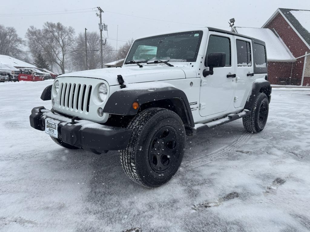 used 2017 Jeep Wrangler Unlimited car, priced at $17,995