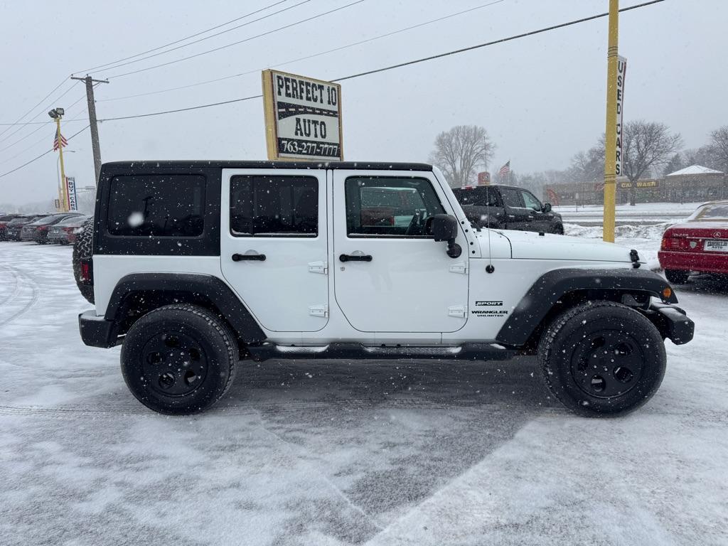 used 2017 Jeep Wrangler Unlimited car, priced at $17,995