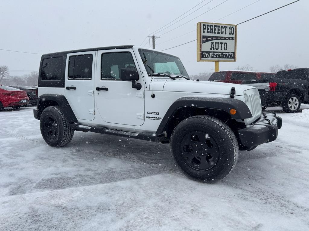 used 2017 Jeep Wrangler Unlimited car, priced at $17,995