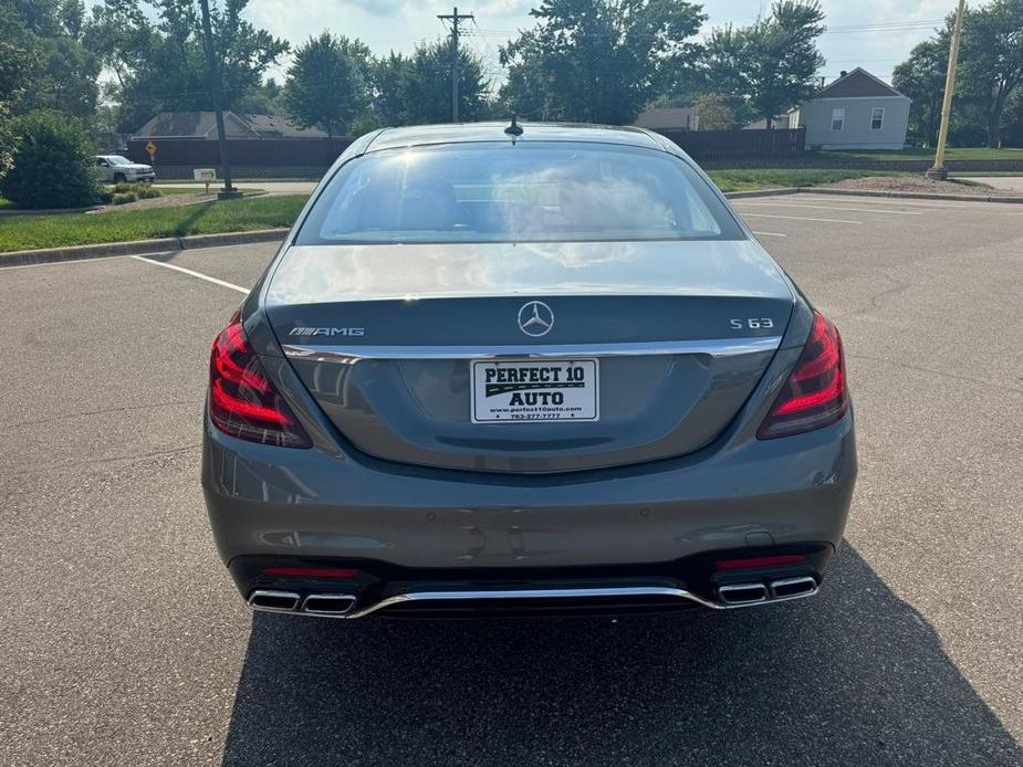 used 2020 Mercedes-Benz AMG S 63 car, priced at $114,995