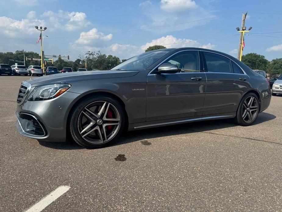 used 2020 Mercedes-Benz AMG S 63 car, priced at $114,995