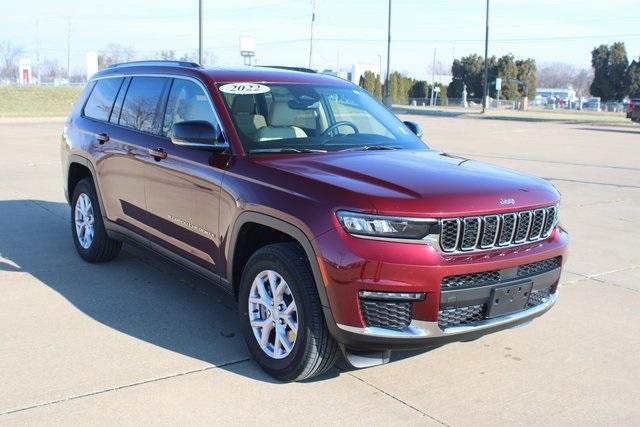 used 2022 Jeep Grand Cherokee L car, priced at $37,885