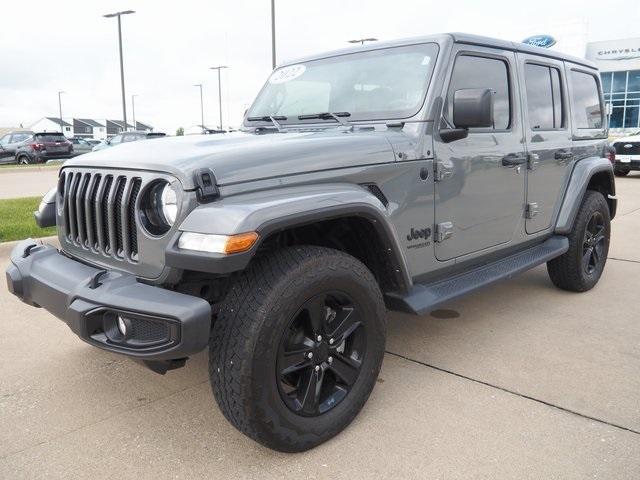 used 2022 Jeep Wrangler Unlimited car, priced at $36,850