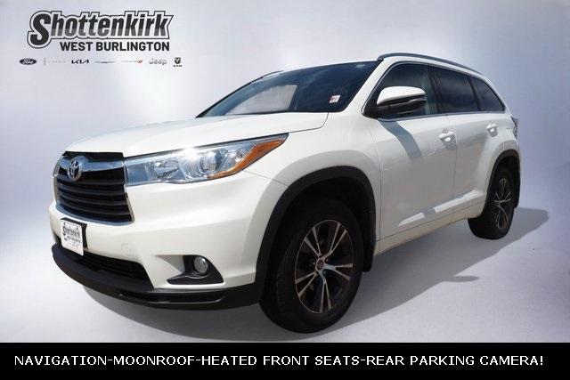 used 2016 Toyota Highlander car, priced at $20,850
