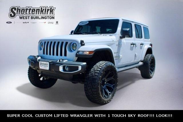 used 2018 Jeep Wrangler Unlimited car, priced at $38,899