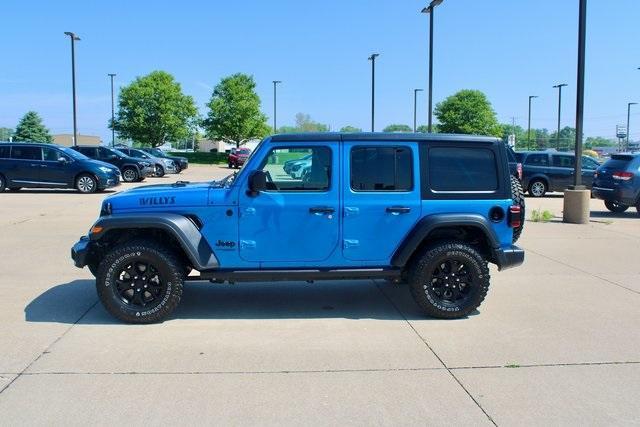 used 2021 Jeep Wrangler Unlimited car, priced at $35,889