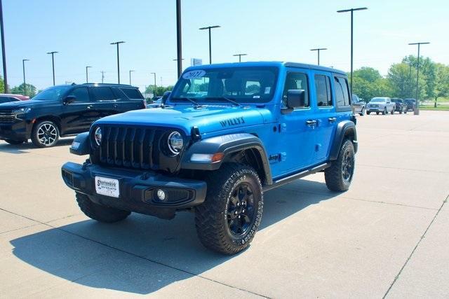 used 2021 Jeep Wrangler Unlimited car, priced at $35,889