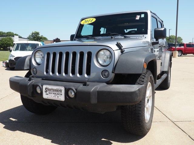 used 2014 Jeep Wrangler Unlimited car, priced at $15,850