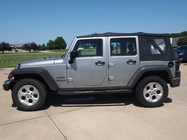 used 2014 Jeep Wrangler Unlimited car, priced at $15,850