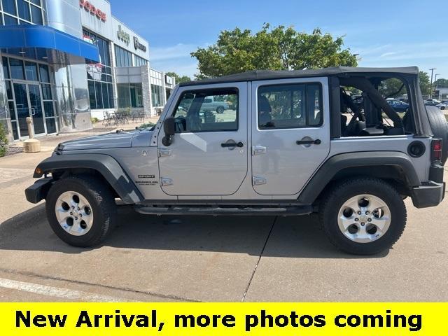 used 2014 Jeep Wrangler Unlimited car, priced at $15,850