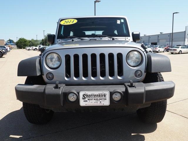used 2014 Jeep Wrangler Unlimited car, priced at $13,850