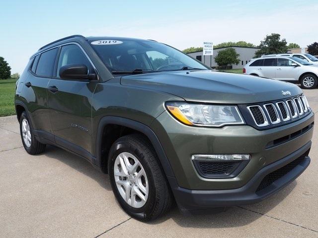 used 2019 Jeep Compass car, priced at $12,500