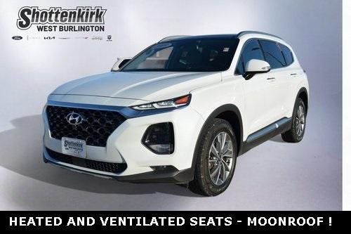 used 2019 Hyundai Santa Fe car, priced at $17,333