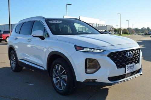 used 2019 Hyundai Santa Fe car, priced at $17,333